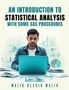 "AN INTRODUCTION TO STATISTICAL ANALYSIS WITH SOME SAS PROCEDURES" von Malik Beshir Malik. Person am Laptop.