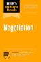 Text: HBR’s 10 Must Reads, UPDATED & EXPANDED, Negotiation. Gelbes Cover mit schwarzer und weißer Schrift.