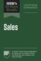 Text: "HBR's 10 Must Reads. Updated & Expanded. Sales. Featuring 'What Today's Rainmakers Do Differently' by Matthew Dixon, Ted McKenna, Rory Channer, and Karen Freeman." 
Ein schlichtes, grünes Buchcover., Buch