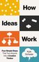 "How Ideas Work" und "Four Simple Steps That Turn Anyone Into a Creative Thinker". Geometrische Illustrationen., Buch