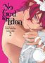 „No God in Eden“, Volume 2 von Yuma Ichinose. Illustration zeigt Person mit roten Haaren, weiße Blumen und Apfel., Buch