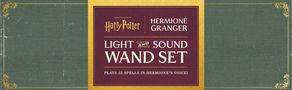 Donald Lemke: Harry Potter: Hermione Granger Light and Sound Wand Set, Div.