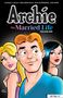 Titel: "Archie: The Married Life, Volume One". Drei Comic-Figuren, ein Mann in der Mitte, flankiert von zwei Frauen., Buch