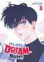 Text: "IT'S JUST A DREAM... RIGHT?!" Eine Illustration zeigt einen jungen Mann mit dunklem Haar und nachdenklichem Ausdruck., Buch