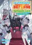 "Easygoing Territory Defense", "Optimistic Lord", "Production Magic", "Novel 7". Figuren in Fantasy-Uniform, eine sitzt auf einem Thron., Buch