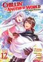 Ein Manga-Cover zeigt eine fröhliche Szene: Ein Mann hält eine lächelnde, weißhaarige Frau im Arm., Buch