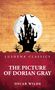 "Lushena Classics: THE PICTURE OF DORIAN GRAY, Oscar Wilde" steht vor einer dunklen Burgsilhouette vor einem Vollmond.