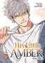 "His Little Amber Volume 1", "Story & Art: Kazki Natsume". Blasser Junge mit grauen Haaren, Ohrringen und weißem Shirt., Buch