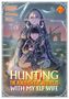 Text: "Hunting in Another World with My Elf Wife." Ein junger Mann und eine Elfe in Tarnkleidung, bewaffnet, bei Regen., Buch