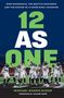 "12 AS ONE" in großen Buchstaben, darunter ein Football-Team in einem Stadion., Buch