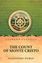 "Lushena Classics, The Count of Monte Cristo, Alexandre Dumas." Oben ein Schiffssteuer auf Landschaft.