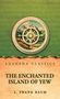 „THE ENCHANTED ISLAND OF YEW“ von L. Frank Baum, Lushena Classics. Illustration eines Kompasses mit Landschaft., Buch