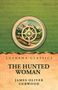 LUSHENA CLASSICS, THE HUNTED WOMAN, JAMES OLIVER CURWOOD. Illustration: Kompass vor Bergen, grüne und beige Farben., Buch