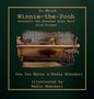 Buchtitel über Winnie-the-Poohs Kampf gegen Ekzeme. Illustration: Bär in einer Badewanne mit einem Kind.