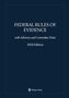 Text: "FEDERAL RULES OF EVIDENCE with Advisory and Committee Notes 2026 Edition". Unten ein Logo mit "Verilux Press".