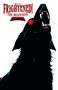 "Frightened! The Beginning: Second Edition" steht oben. Dunkle Silhouette eines heulenden Wolfes mit rotem Schein., Buch