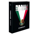 „RAMMSTEIN“, „LIVE IN MEXICO CITY“. Cover in Mexiko-Farben mit Adler-Emblem.