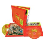 "Ruts" und "Shine on Me: The Collection 1977–1980" sind die Haupttexte. CDs und Cover in Rot und Gelb.