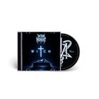 CD-Hülle mit den Worten "IN THIS MOMENT" und "WITCH" über einem hellen Kreuz. Eine CD mit Schlange daneben.