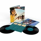 „Robin Trower Live!“ auf Klapphülle. Zwei schwarze Vinyl-Schallplatten und ein Einleger mit Texten und Bildern.