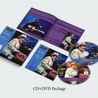 CD+DVD Package: "Dr. John Live at Rockpalast 1999". Cover zeigt Musiker mit Hut am Klavier. Beiliegendes Booklet.