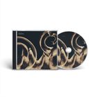 Text: "Siamese". CD-Hülle und CD mit verschlungenen, organischen Formen in beige und schwarz.