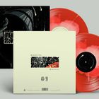 SEASONAL PYRES, HEAR THE CALL. Mars Red Sky Album-Cover mit zwei roten Schallplatten.