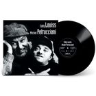 "Eddy Louiss, Michel Petrucciani" steht auf dem Cover einer schwarzen Vinyl-Schallplatte. Zwei lachende Männer.