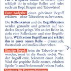 Spielanleitung für "Das DRAMA-Lama" für 3–8 Spieler*innen. Erkläre Begriffe ohne Tabuwörter. Rolle dramatisch darstellen.