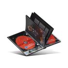 Rote Disc mit Aufschrift "SCANNERS", daneben ein Booklet mit Text und Bildern in einem aufklappbaren DVD-Set.