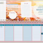 Habit-Tracker, März, Geburtstag, To-do-Liste, Montag, Dienstag, Zitat von Arthur Conan Doyle. Spiralbindung, Kalenderlayout.