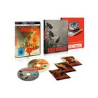 Text: "EDDINGTON", "4K ULTRA HD", "FSK 16", "Regie: Ari Aster". DVD-Box mit Filmpostern und drei Discs.