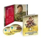 Aufschrift: "The Wild Geese". Zwei DVDs, ein Buchcover mit Soldatenabbildungen. Geöffnete Hülle zeigt weiteres Bild.