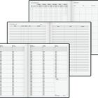 „KLASSENPLAN“, „SCHÜLERLISTE“, „SITZPLAN“. Mehrere Seiten mit Tabellen für Unterrichtsplanung, Stundenplan und Schülerdaten.
