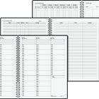 Schülerliste, Klassenplan, Sitzplan und eine Wochenübersicht vom 1. bis 6. März, mit Fächern und Stunden.