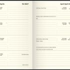 Kalender für April 2027, Woche vom 14. bis 20. April. Enthält Feiertage wie Karfreitag und Ostersonntag.