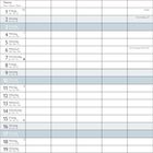 Text: "JANUAR" in mehreren Sprachen, darunter Französisch und Italienisch. Kalender mit Tagen, Feiertagen, und weiß verschneite Landschaft mit Felsenbogen.