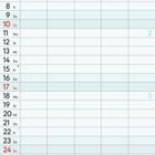 Kalender für Januar 2027 mit Wochentagen und Platz für Notizen. Feiertage sind angegeben.