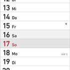 Kalender für Januar 2027, startet am Freitag mit Neujahr. Berchtoldstag am 2., Heilige Drei Könige am 6.