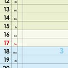 Kalender für Januar 2027, mit Wochentagen und Kalenderwochen. Notizenbereich unten. Feiertage markiert.