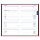 Kalender für April 2027 mit hervorgehobenen Tagen: Weißer Sonntag, Weltgesundheitstag, Welttag des Buches.