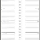 Kalenderseite, Januar 4.-10. Woche 1, mit Linien für Notizen. Feiertag: Heilige Drei Könige am 6. Januar.