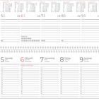 Kalender für Januar 2027, zeigt Tage und Wochen in mehreren Sprachen; markiert "Heilige Drei Könige" am 6. Januar.