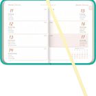 Kalenderseite für KW 2 mit Tagen vom 11. bis 17. Januar. Tage in Deutsch, Französisch, Italienisch, Englisch.