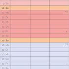 Kalenderblatt für Januar. Enthält Feiertage: Neujahr, Berchtoldstag, Heilige Drei Könige. Platz für Notizen unten.