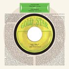 Im Zentrum steht eine Schallplatte mit dem Titel "Who Baby" von Ned Fairchild. Oben steht ein grünes Label: Ned Fairchild "Who Baby" und Jean Shepard "Jeopardy". Text links erläutert Eddie Cochran und Fairchilds Karriere.