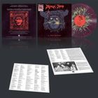 Cover mit Titel "Mystik Force" und "A Step Beyond". Rotes, violettes Vinyl. Songtexte und Foto auf Einlegern.