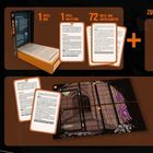 "HOW-TO CRIME PLACES", "Inhalt und Vorbereitung", "Krimispiel Lost Place", 1 Spielbox, 1 Spielanleitung, 72 Karten.