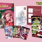 Adventskalender "Manga Christmas Countdown". Enthält 24 Klappkarten und ein Begleitbuch. Anime-Illustrationen.