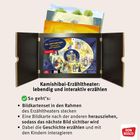 Kamishibai-Erzähltheater: lebendig und interaktiv erzählen. Bildkartenset im Rahmen. DON BOSCO Logo unten rechts.